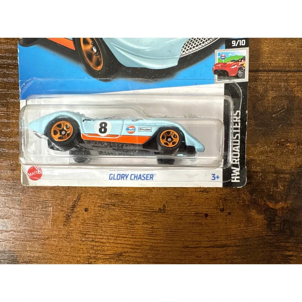 Hot Wheels Glory Chaser Gulf Oil Blue HW Roadsters 155/250 2022 Diecast Car